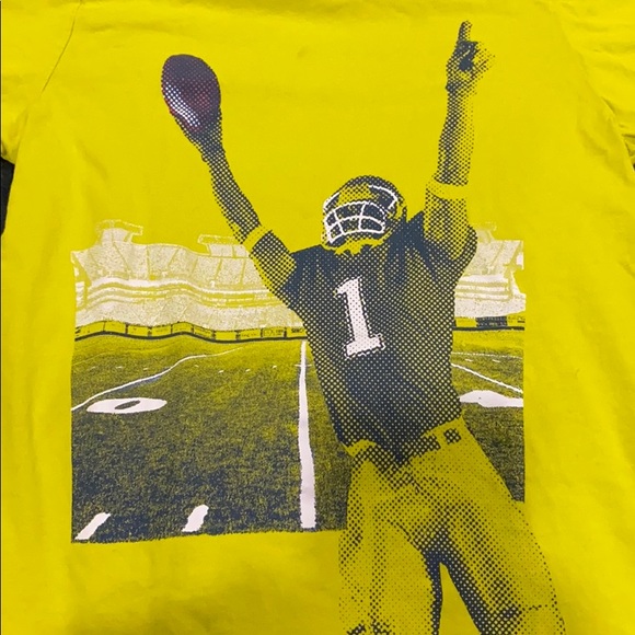 Crazy 8 neon football tee - Picture 1 of 5